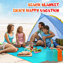 Large Lightweight Sand-Free Waterproof Outdoor Blanket for 4-6 Adults