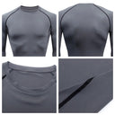 High-Performance Men's Compression MMA Fitness T-Shirt