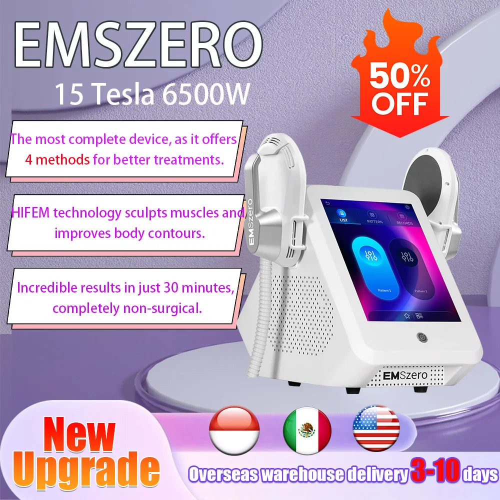 ems body sculpt machine emszero maquina profesional  RF Shaping Electromagnetic Muscle Stimulate Slimming Device 2024 200HZ