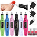 Portable Professional Electric Nail Drill Machine Set