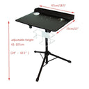 Mobile Metal Tattoos Tattoo Work Station Stand Desk Table Adjustable New