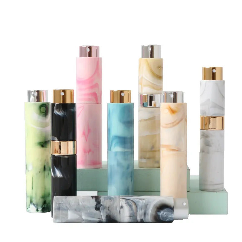 10ml Marble Perfume Bottle Ink Pattern Spray Refillable Bottling Portable Mini Atomizer Liquid Container For Cosmetics  ourlum.com   