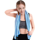 Quick-Drying Silver Ion Microfiber Gym Towel Essential