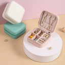 Portable Jewellery Box Ring Box Necklace Earring Storage Box