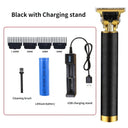 New USB Electric Hair Clippers Rechargeable Shaver Trimmer