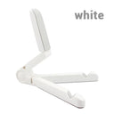 EMTRA Universal Tablet Stand: Adjustable Holder for iPad Air Pro - Multi-Angle Foldable Stand  ourlum.com white  