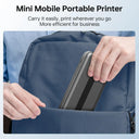 New A4 Portable Printer Wireless M832 Inkless Thermal Mobile