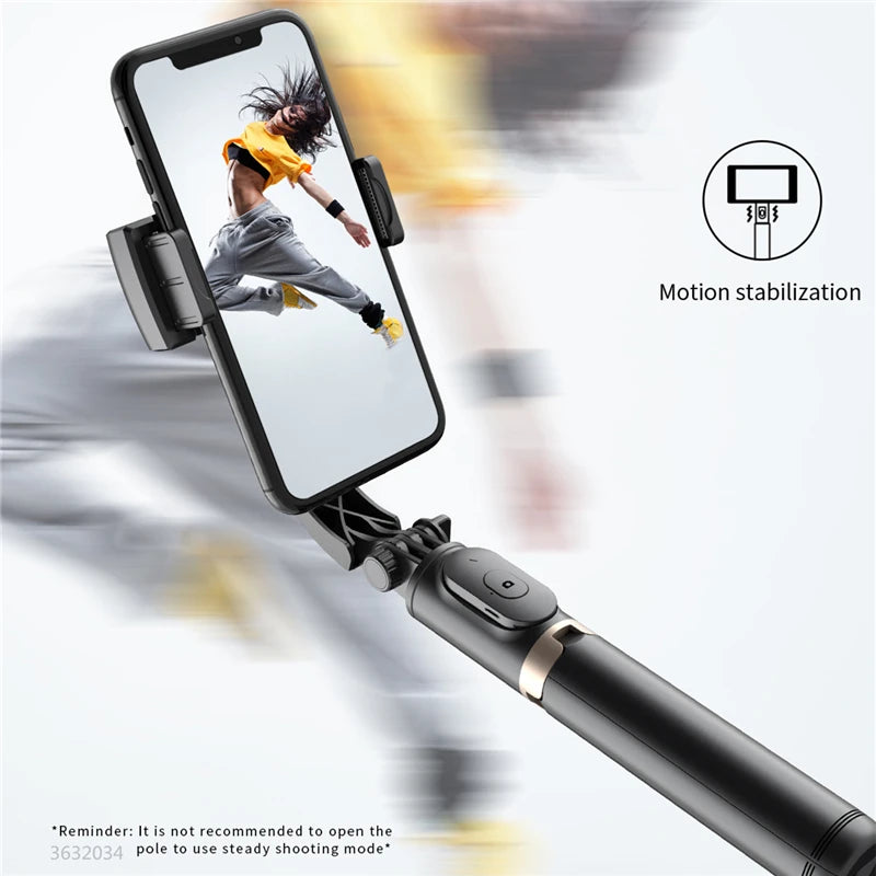 FANGTUOSI 3-in-1 Mobile Video Stabilizer with Bluetooth Connectivity  ourlum.com   
