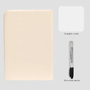 A5 Reusable Whiteboard Notebook Set With Pen Erasing Cloth