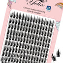 Wispy Japanese Anime Eyelashes Elegant Handmade Spiky Lashes