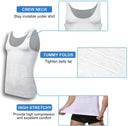 Men's Compression Slimming Corset Vest for Tummy Control