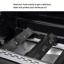 4-Pack Charbroil Replacement Grill Heat Plates - Portable BBQ Burner Accessories for Even Cooking