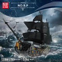 Mould King 13186 Black Pearl Ship Pirate Building Blocks Set