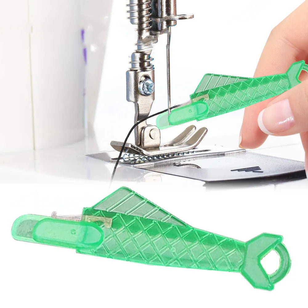 Automatic Needle Threader Sewing Kit Tool for Home Stitching  ourlum.com   