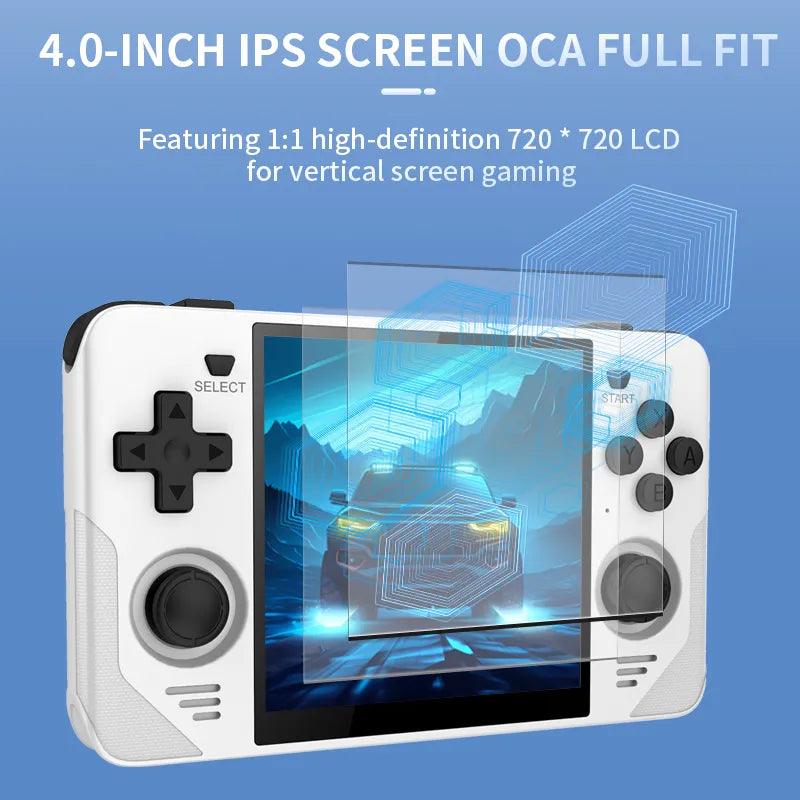 POWKIDDY RGB30 Retro Gaming Fun: Portable Console with High-Def Screen  ourlum.com   