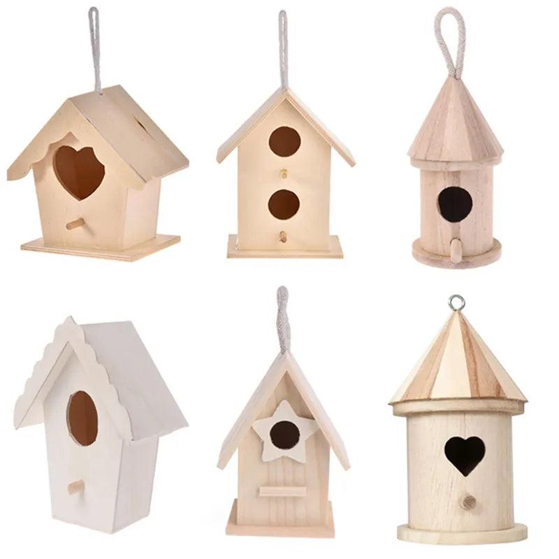 Wooden Hummingbird House: Charming DIY Bird Nest for Garden and Home  ourlum.com   