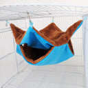 Winter Pet Hammock Cozy Double Layer Plush Sleeping Bag