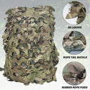 3D Camo Net Backpack Cover 60L 80L Hunting Accessories