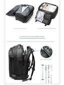 Lu Ou Casual Multi-Functional Large Capacity Men's Backpack