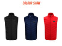 21 Heated Vest Electric Heated Jackets Men Women Sportswear