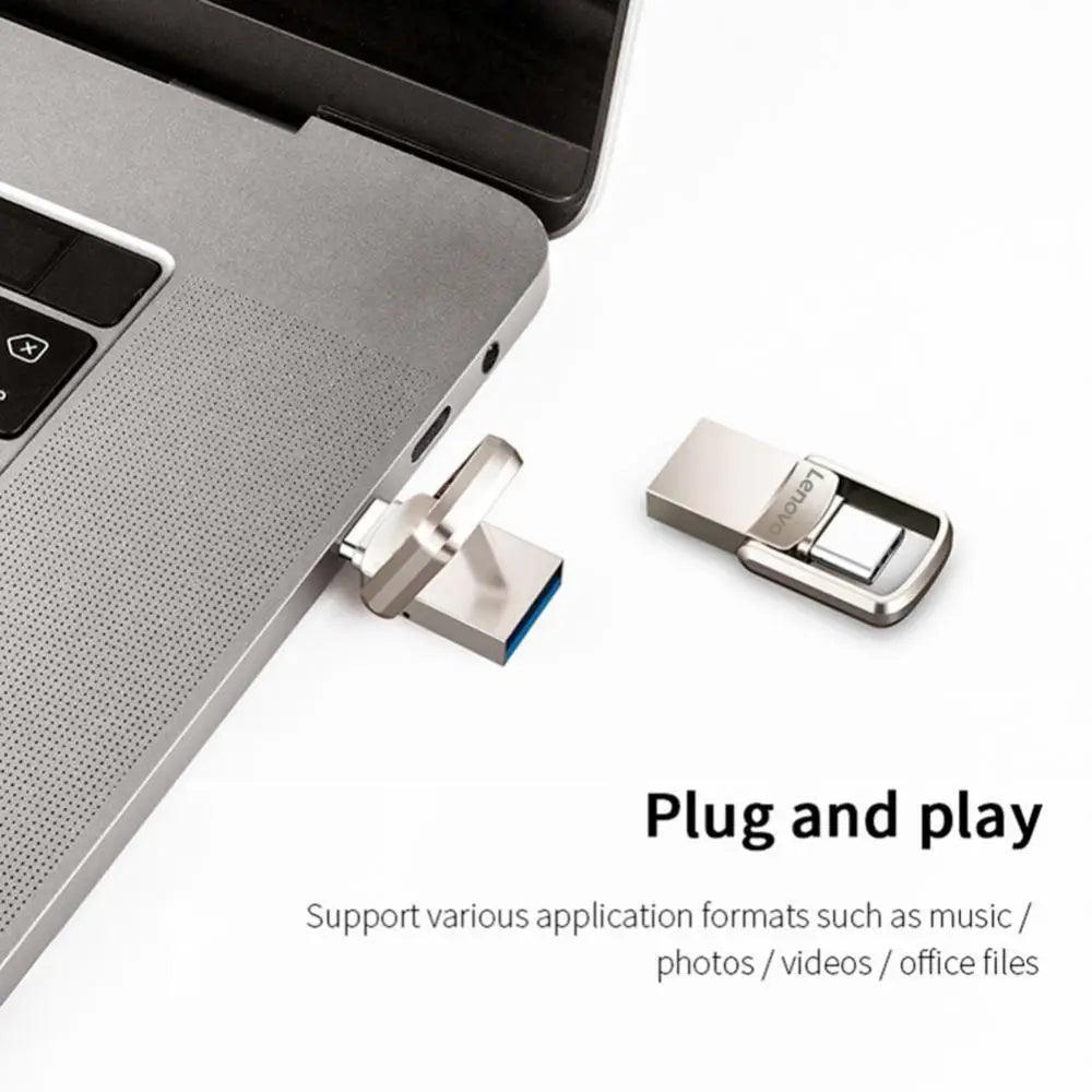 Lenovo Portable Metal USB SSD: High-Speed Storage Solution  ourlum.com   