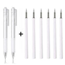 Crafty Cutters Set: Precision Blades for Scrapbooking, Stickers, and DIY Crafts  ourlum.com white-8pcs  