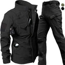 Windproof Waterproof Biker Suit Men Tactical Jacket Pants Sets