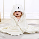 1 Pack Of Baby Bath Towel Cartoon Blanket With Strong Absorption