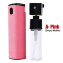 Ultimate Microfiber Screen Cleaning Kit: Convenient & Effective  ourlum.com Pink (Empty bottle)  