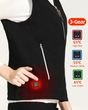 10 Areas Heated Vest Men Women USB Electric Self Heating Vest