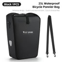 25L Waterproof Cycling Pannier Bag by WEST BIKING Backpack