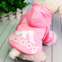 French Bulldog Puppy Costume: Stylish Pet Jumpsuit for Small Medium Dogs  ourlum.com Pink XS 