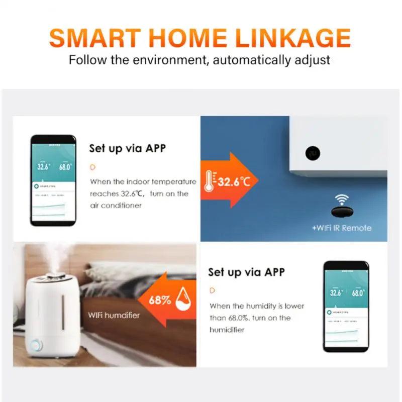 Smart Climate Control Sensor: Ultimate Home Environment Enhancer  ourlum.com   