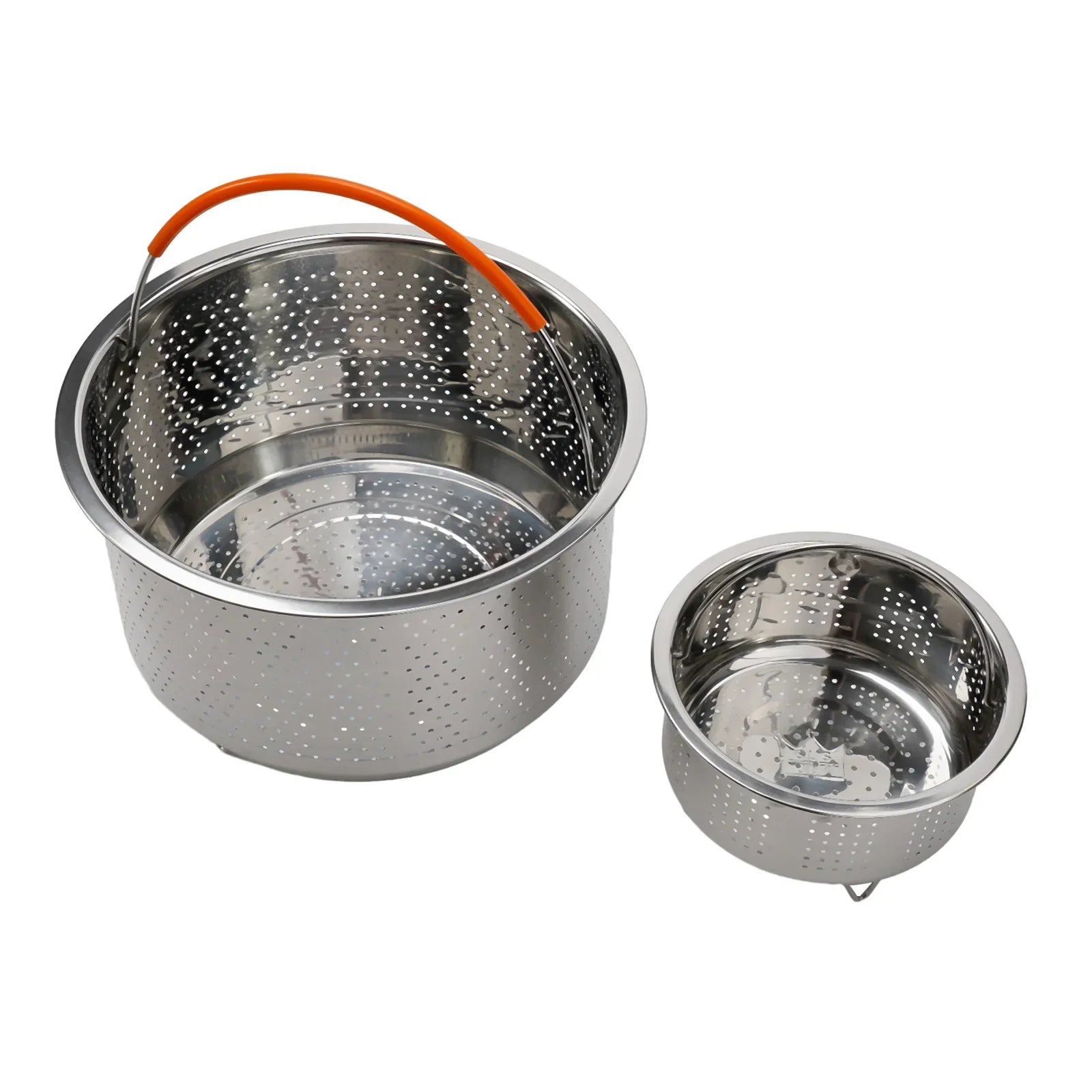 Stainless Steel Instant Pot Steamer Basket with Silicone Handle - Perfect for Healthy Cooking