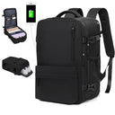 Waterproof Unisex Laptop Backpack With Shoe Compartment