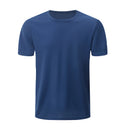 2-Piece Men's Quick-drying Sports Basic Multi-color Plus-size Short-sleeved Leisure Fitness Running T-shirt Adolescent Comfort T