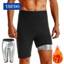 YBFDO Men Sauna Sweat Shorts Compression Fitness Body Shaper