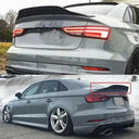 Glossy Black Duckbill Trunk Spoiler for Audi A3 S3 RS3