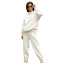 Women Two Piece Sets Tracksuit Hooded Sweatshirt Set Outfit