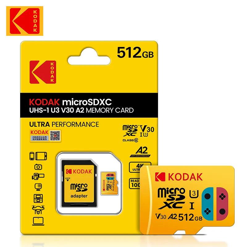 KODAK Micro SD Card for High Speed 4K Video Storage  ourlum.com   