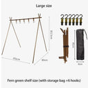 Portable Folding Tripod Rack for Outdoor Camping Gear