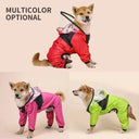 Dog Raincoat with Hoodie: Waterproof Pet Clothes for Dogs  ourlum.com   