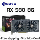 Soyo Graphics Cards Radeon RX580 8G GDDR5 Video Gaming Card