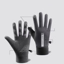 Womens Autumn and Winter Sports Warm Gloves Waterproof