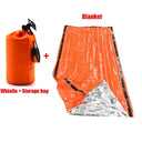 Portable Waterproof Emergency Survival Sleeping Bag Outdoor EDC Camping Gear Mylar Blanket