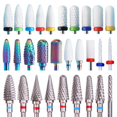 Ceramic Nail Bit Set: Professional Manicure & Pedicure Tool