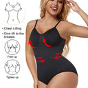 Seamless Backless Bodysuit Shapewear for Women with Open Crotch & Tummy Control