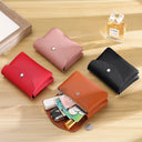 New Genuine Leather Coin Purse for Women Small Wallet