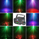 Alien RGB Laser Light Projector Portable Party Lamp Remote