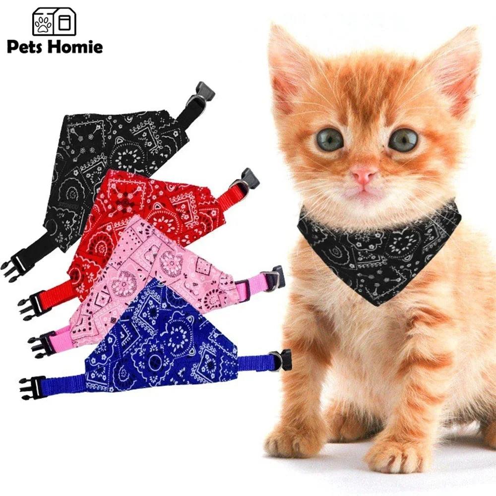 Adjustable Stylish Pet Neckerchief Bandana Collar for Dog Cat Puppy  ourlum.com   